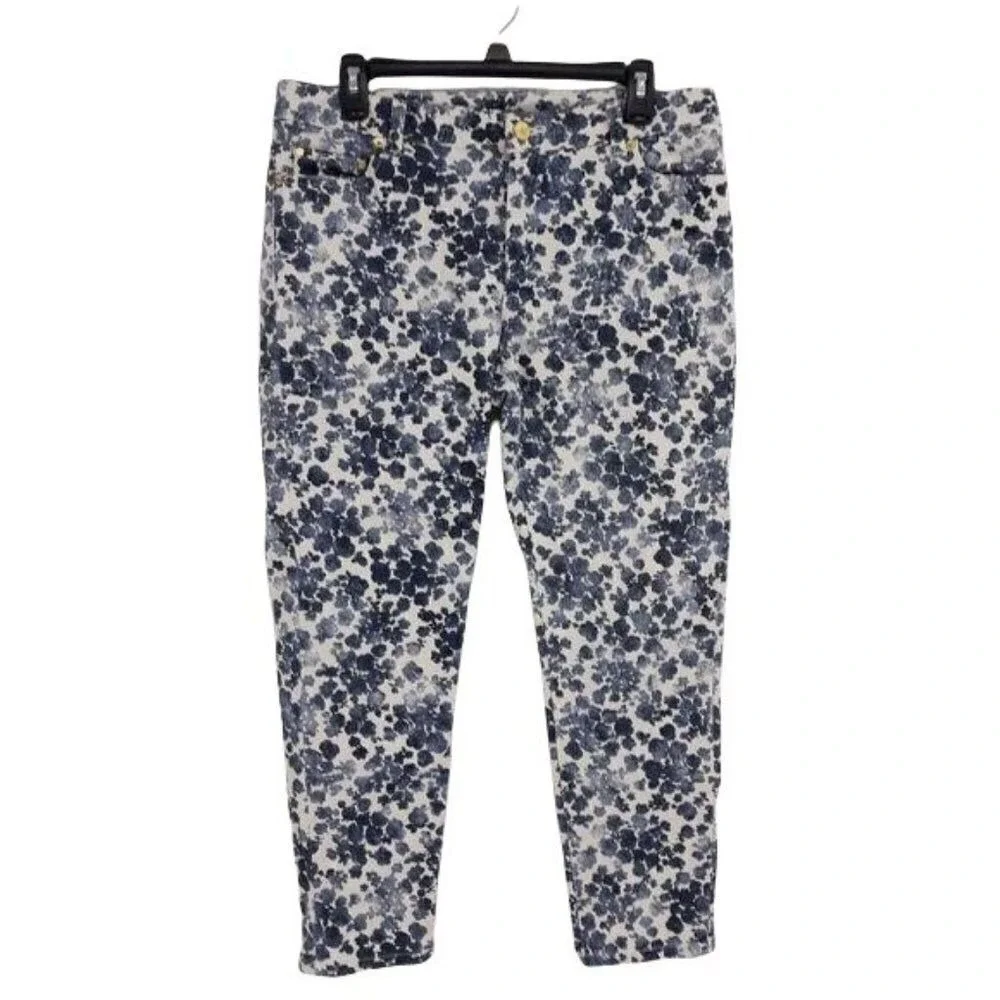 Coastal Chic Preppy Modern Jeans 10 Izzy Skinny High Waisted Skinny Crop Ankle‎